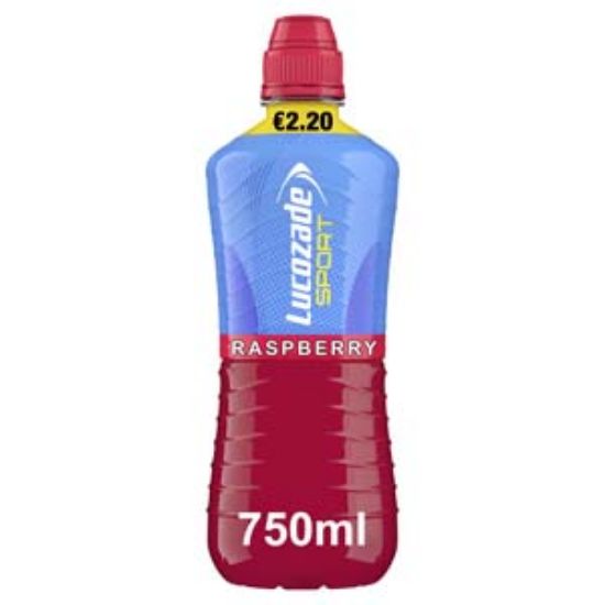 Picture of 750 Sport Lucozade Raspberry €2.20 x12 DRS